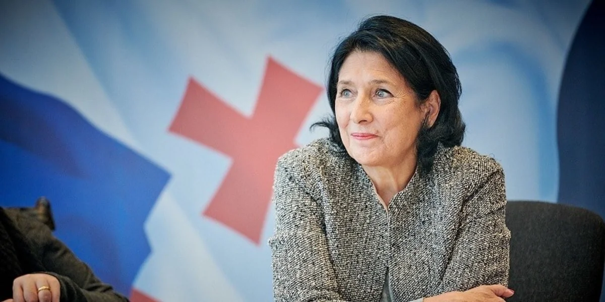 Georgian president self-isolates