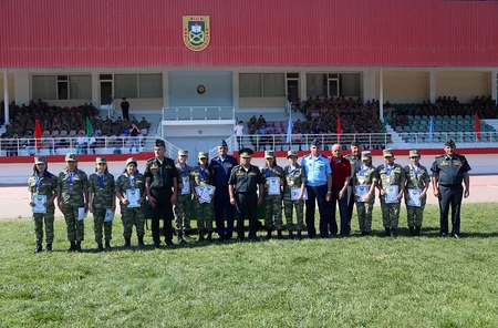 Azərbaycan Ordusunda yüngül atletika və gimnastika üzrə yarış keçirilib
