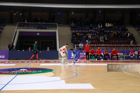 Azərbaycanın futzal millisi Avropa çempionatının əsas mərhələsində Xorvatiyaya məğlub olub