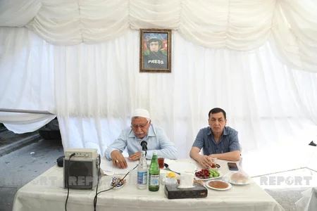 Jurnalist Məhərrəm İbrahimovun şəhid olmasının ildönümü münasibətilə mərasim keçirilib