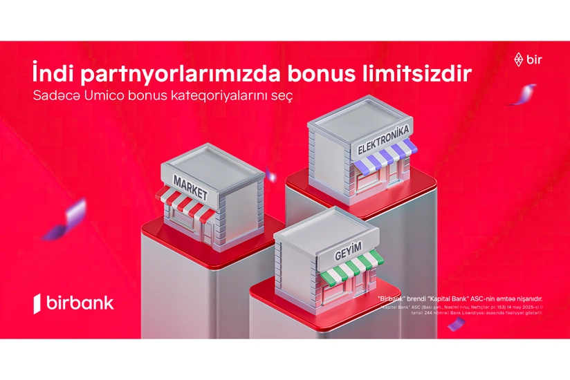 “Birbank” kartlarında yeni dövr: limitsiz bonuslarla daha çox qazanmaq imkanı 