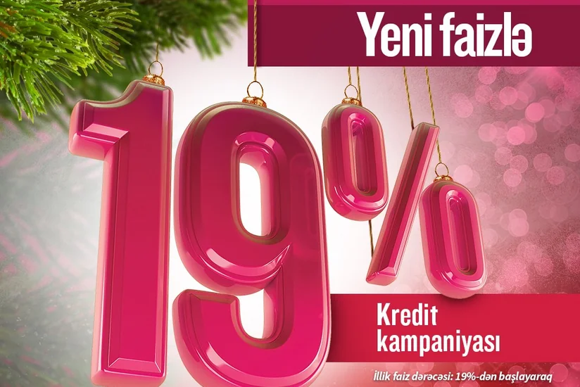Kapital Bank illik 19%-dən başlamaqla nağd pul krediti təklif edir