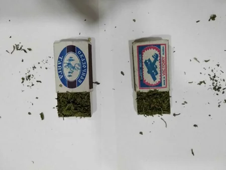 Qubada karantini pozan şəxslərdən narkotik götürüldü