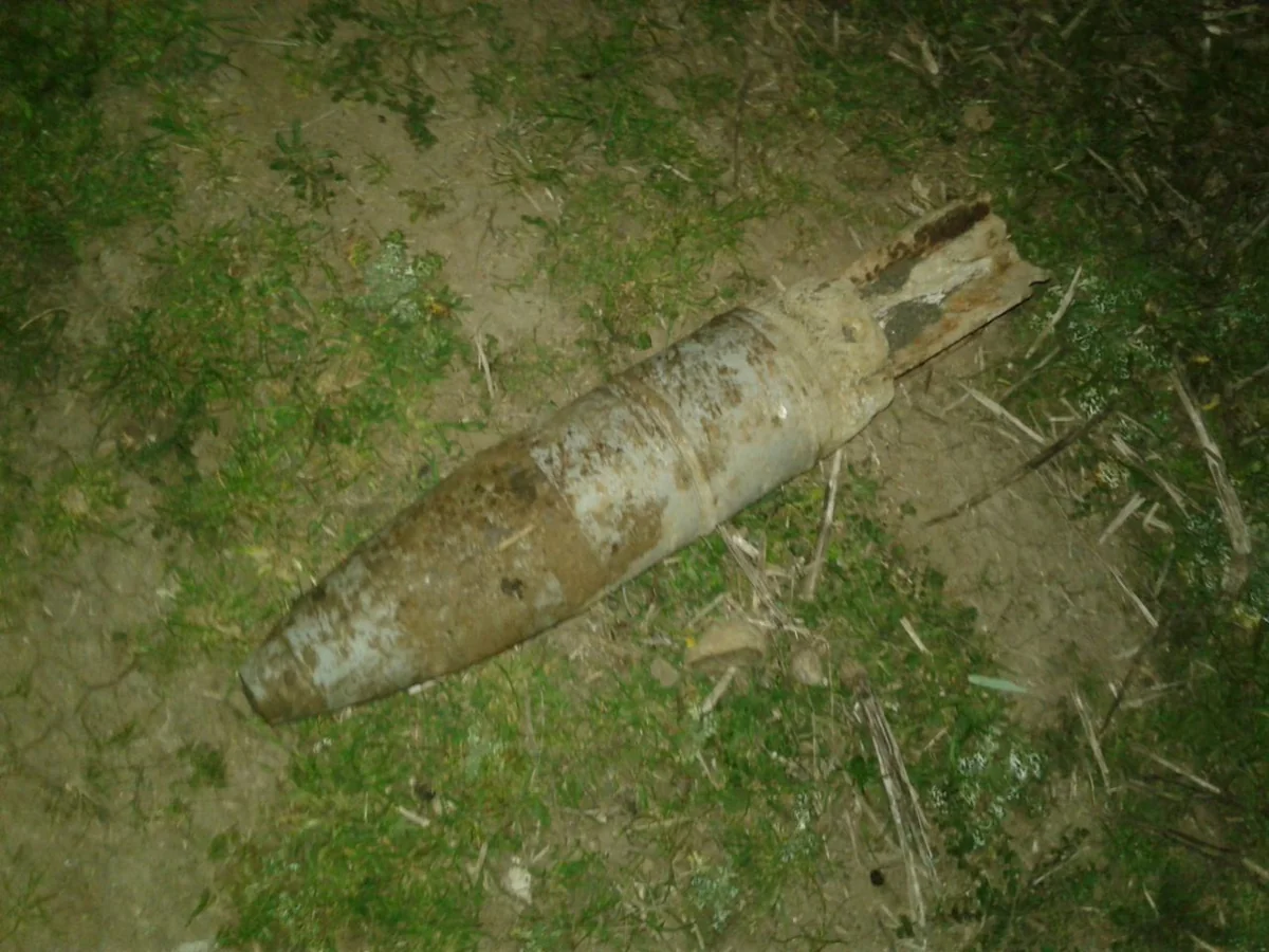 Beyləqanda 1 ədəd top mərmisi tapılıb