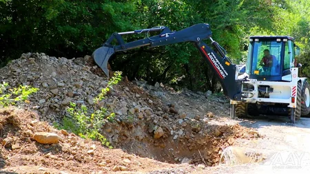 İsmayıllının Zərgəran avtomobil yolu təmir edilir