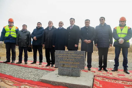 Həştərxanda Azərbaycan Biznes Mərkəzinin təməli qoyulub - FOTO