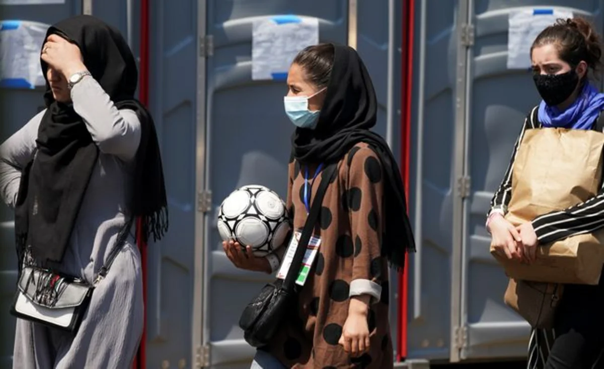 Taliban say women in Afghanistan will be banned from playing sport