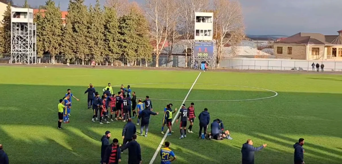 Azərbaycan Premyer Liqası oyununda insident baş verib