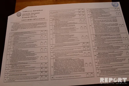 Azərbaycanın Rusiyadakı səfirliyində referendumla bağlı səsvermə keçirilir - FOTO