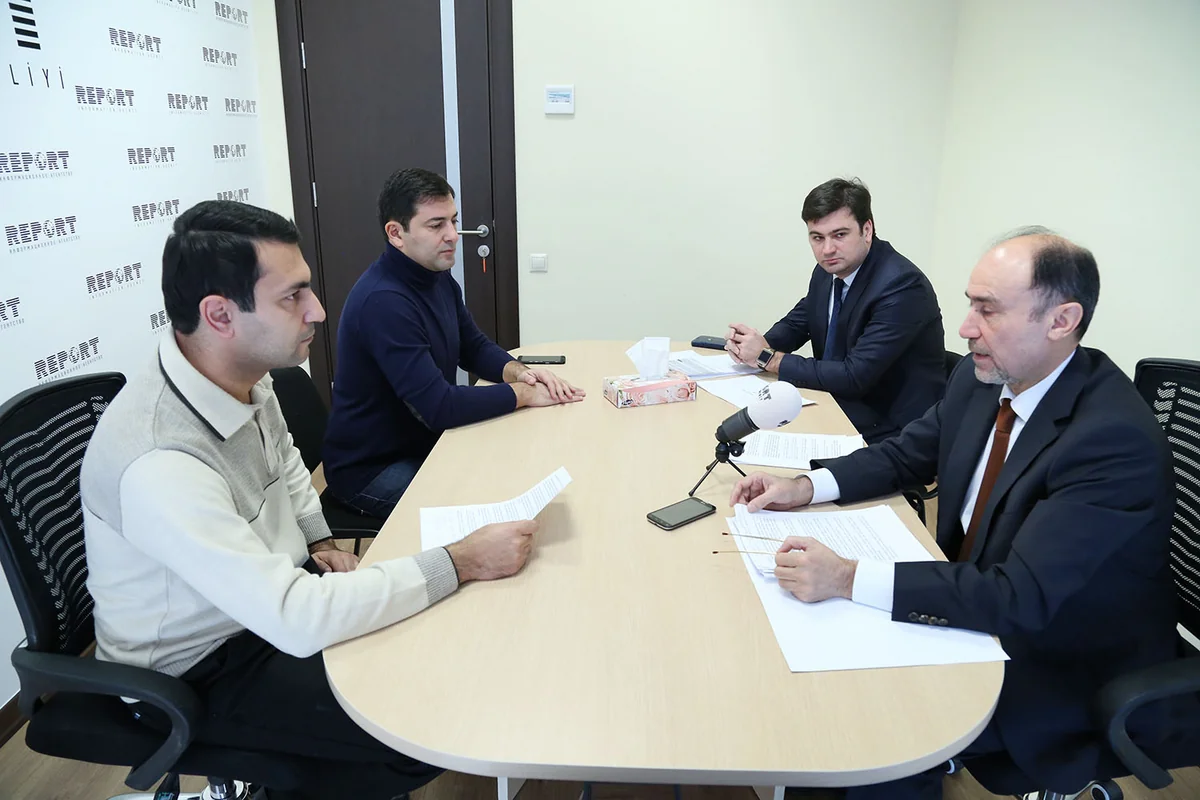 Председатель АБА побывал в Информационном агентстве Report