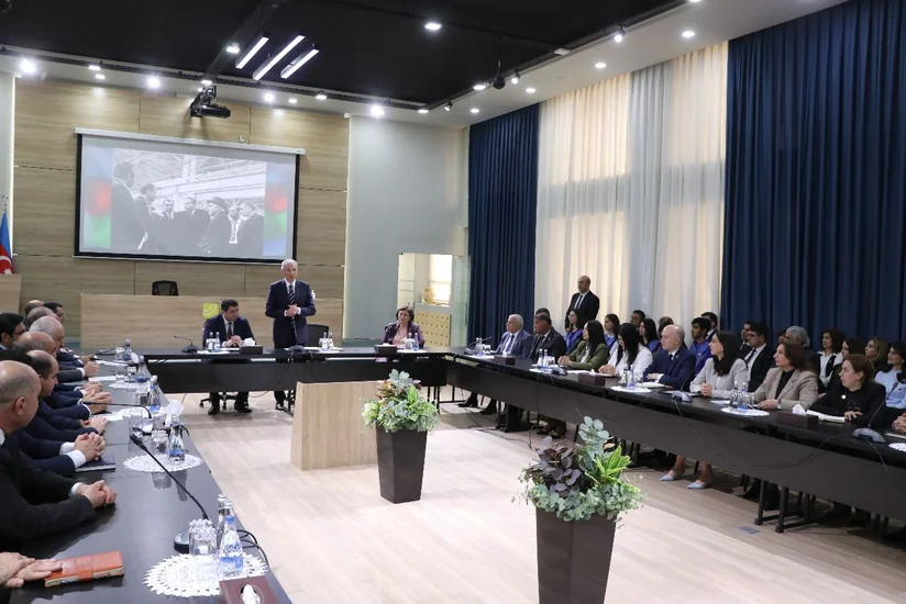 ETSN-də Heydər Əliyevin 100 illik yubileyinə həsr olunan konfrans keçirilib