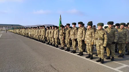 Azerbaijan Army conducting training exercises in new training year