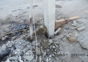 Ağsuda yol qəzası rayonun 4 saat işıqsız qalmasına səbəb olub