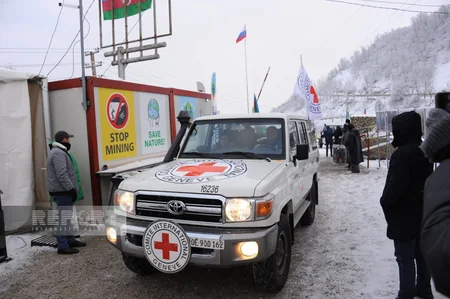 ICRC vehicles pass freely from Lachin to Khankandi - UPDATED