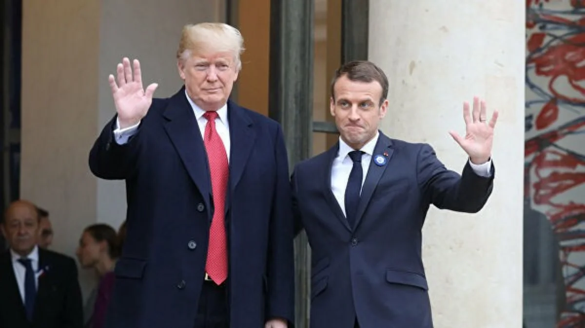 Трамп обсудил с Макроном НАТО и борьбу с терроризмом в Африке
