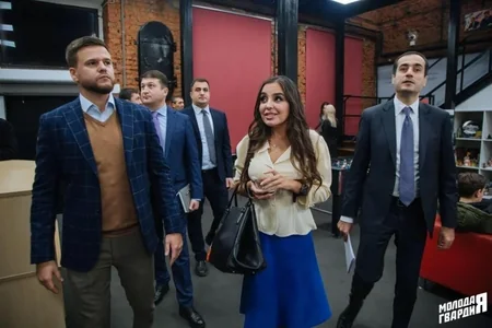 Heydər Əliyev Fondunun vitse-prezidenti Leyla Əliyeva Moskvada ikitərəfli görüşlər keçirib - FOTO