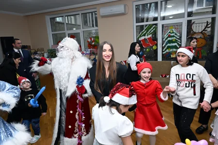 Head of Baku Media Center Arzu Aliyeva visits Social Service Orphanage No. 2