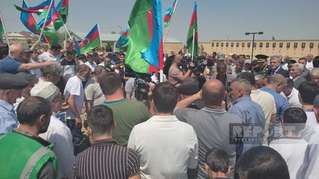 Birinci Qarabağ müharibəsində şəhid olan Abış Məhəmmədov dəfn olunub - VİDEO - YENİLƏNİB