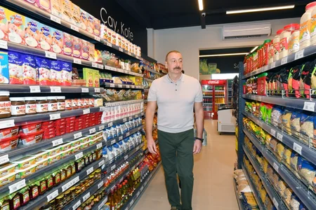 Prezident və birinci xanım Zəngilanda “Ağıllı kənd”in açılışını ediblər