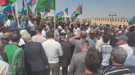 Birinci Qarabağ müharibəsində şəhid olan Abış Məhəmmədov dəfn olunub - VİDEO - YENİLƏNİB