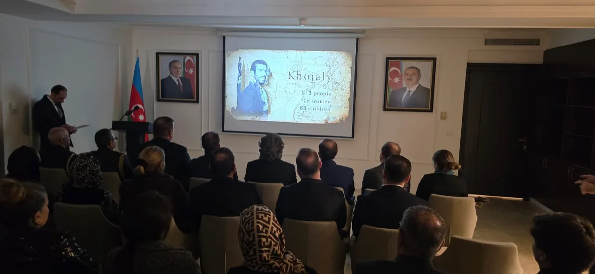 Azerbaijani Embassy in Iran honors memory of Khojaly genocide victims