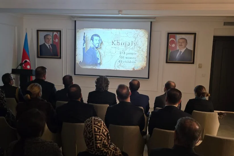 Azerbaijani Embassy in Iran honors memory of Khojaly genocide victims