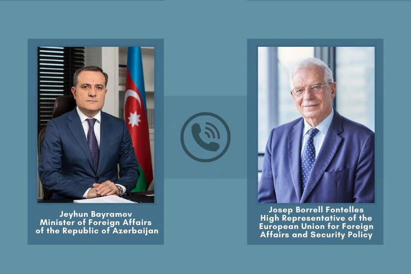 Jeyhun Bayramov informs EU representative about Armenia's attacks