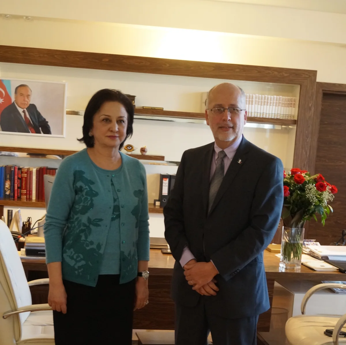 Meksika səfiri Azərbaycan Memarlıq və İnşaat Universitetində olub
