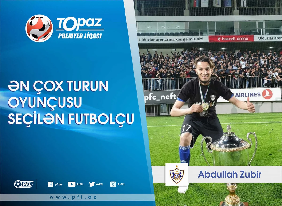 Qarabağın legioneri ən çox turun oyunçusu seçilən futbolçu olub