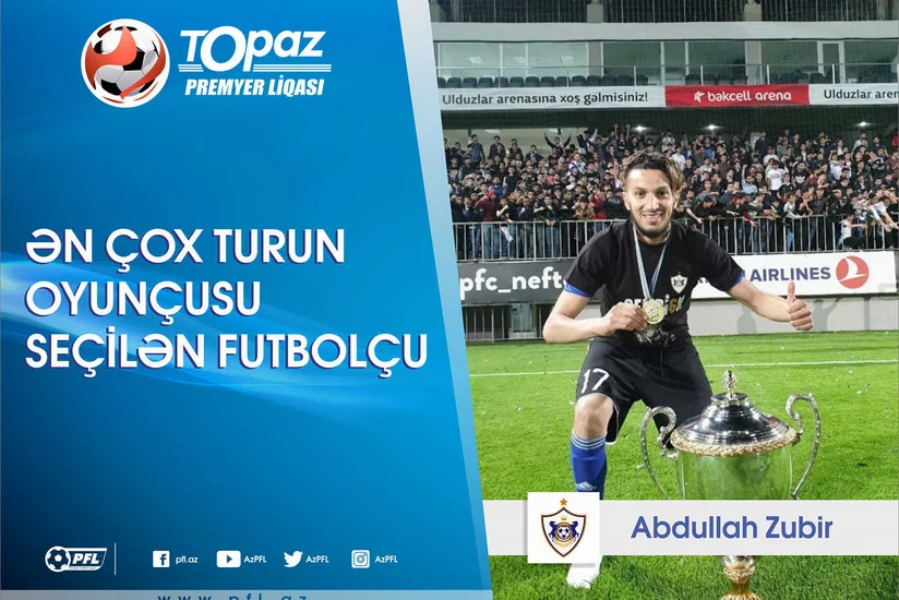 Qarabağın legioneri ən çox turun oyunçusu seçilən futbolçu olub