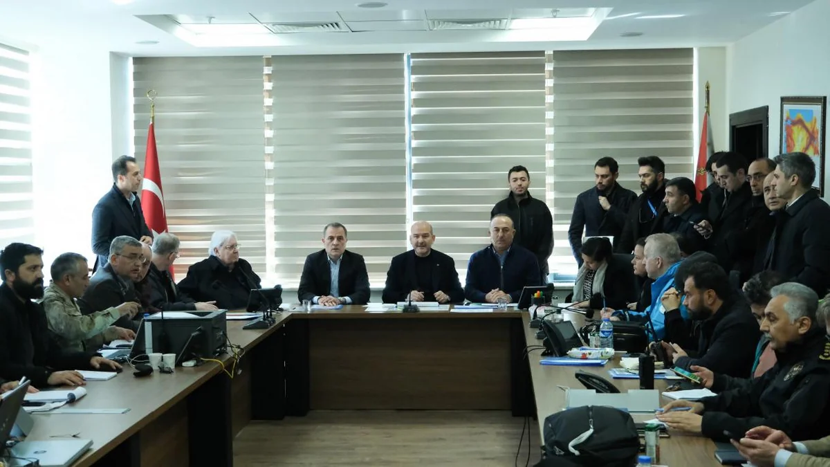Mövlud Çavuşoğlu: İlham Əliyevin tapşırığı ilə göndərilən təcili tibbi yardım qrupu Kahramanmaraşda çoxlu sayda vətəndaşımızı müayinə edib