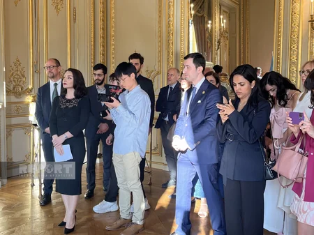 Parisdə 28 May - Müstəqillik Günü münasibətilə rəsmi qəbul təşkil edilib