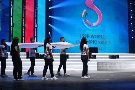 Bakıda atıcılıq üzrə dünya çempionatının açılış mərasimi keçirilib