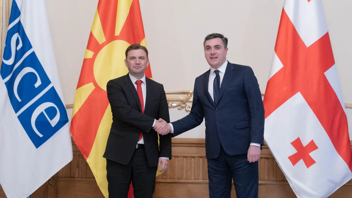 OSCE Chairman, Georgian FM mull security in Black Sea region