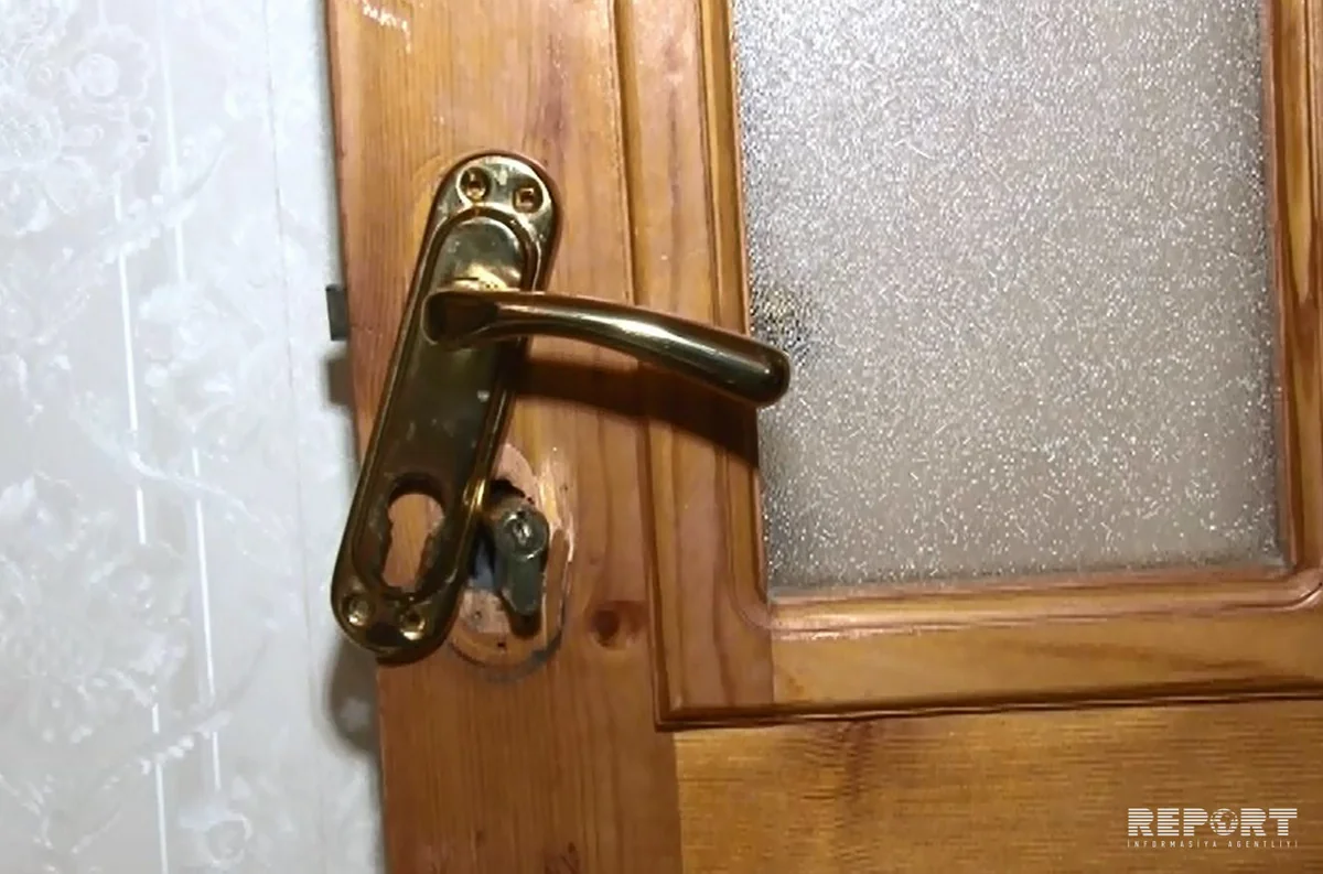 Bakıda əlil qadının evindən oğurluq olub - FOTO