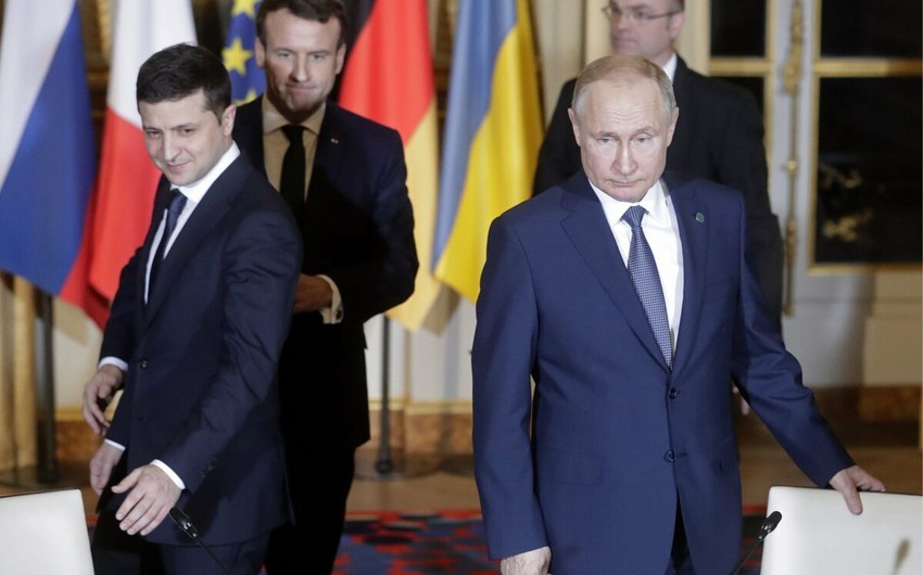 Zelenski Putinlə nə vaxt görüşəcəyindən danışıb