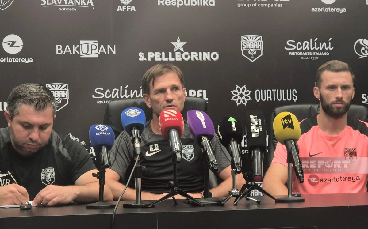Krunoslav Renduliç: Sabahkı oyuna yaxşı hazırlaşmışıq