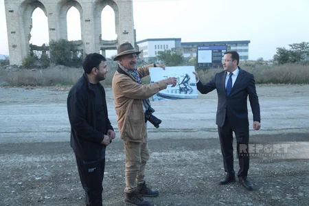 Beynəlxalq səyyahlar Ağdamda səfərdədir