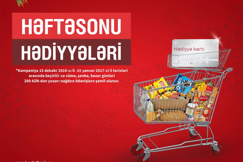 Kapital Bank nağdsız əməliyyatlarla bağlı yeni aksiya keçirir