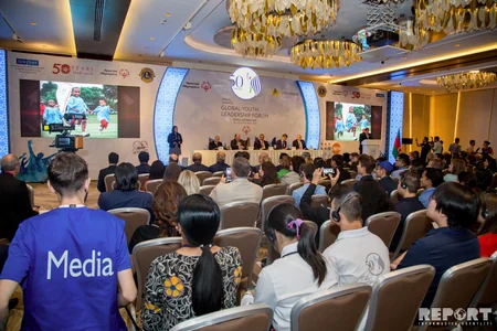Beynəlxalq Xüsusi Olimpiya Komitəsinin 50 illik yubileyi Bakıda qeyd olunur - FOTO