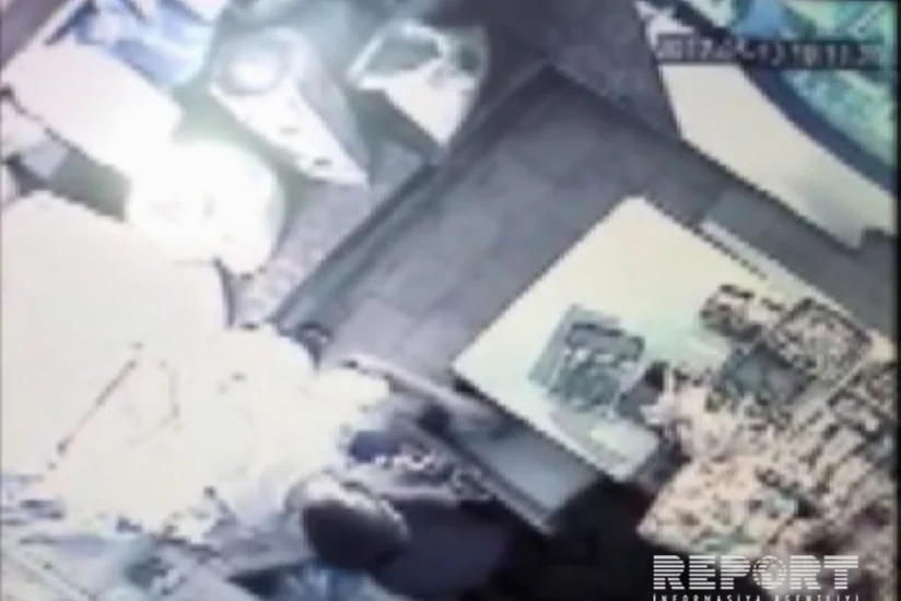 Lənkəranda marketə basqının görüntüləri yayılıb - VİDEO - YENİLƏNİB