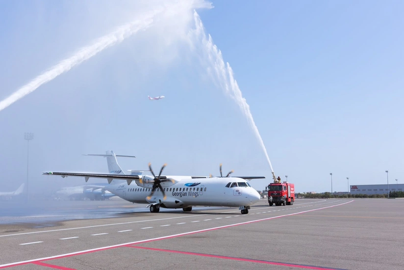 Heydar Aliyev International Airport accommodates first flight of Georgian Wings