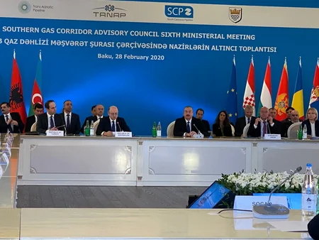 Cənub Qaz Dəhlizi Məşvərət Şurası çərçivəsində nazirlərin VI iclası keçirilir  - YENİLƏNİB-4