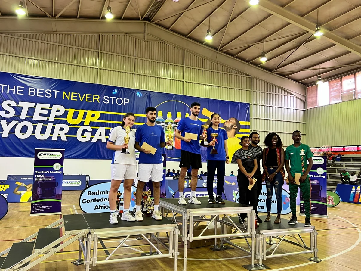 Azərbaycan badmintonçuları Zambiyada 3 qızıl, 2 gümüş və 2 bürünc medal qazanıblar
