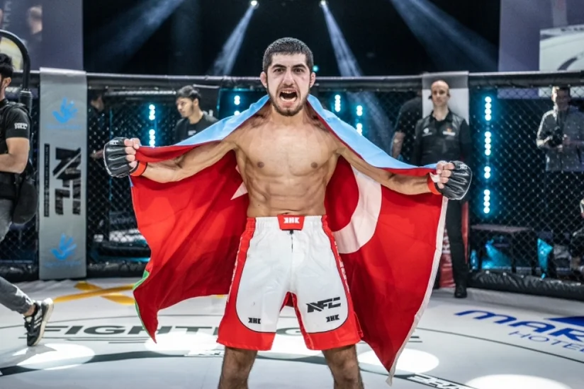 Azərbaycanın MMA döyüşçüsü Almaniyada növbəti qələbə qazanıb