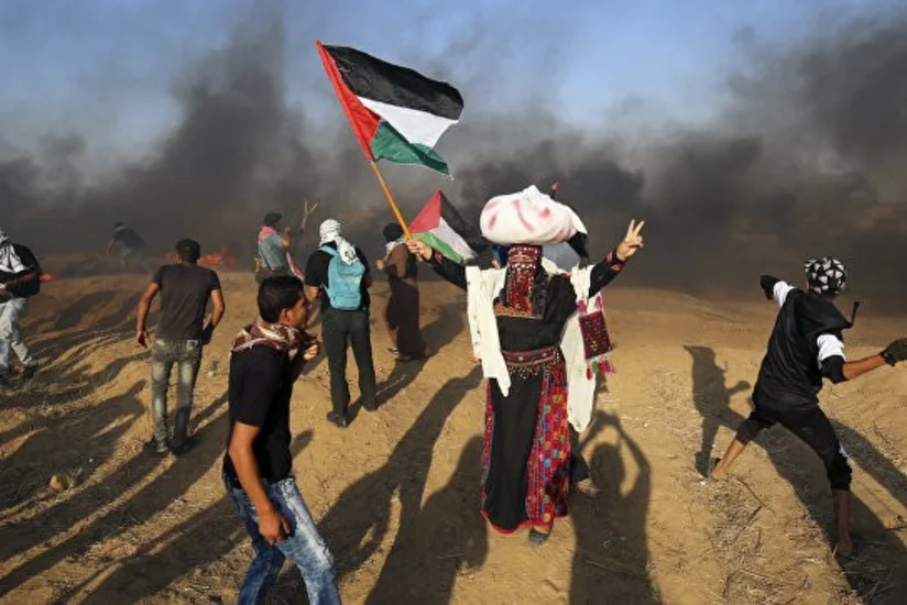 Qəzzada İsrail hərbçiləri ilə toqquşmalarda 40 fələstinli xəsarət alıb