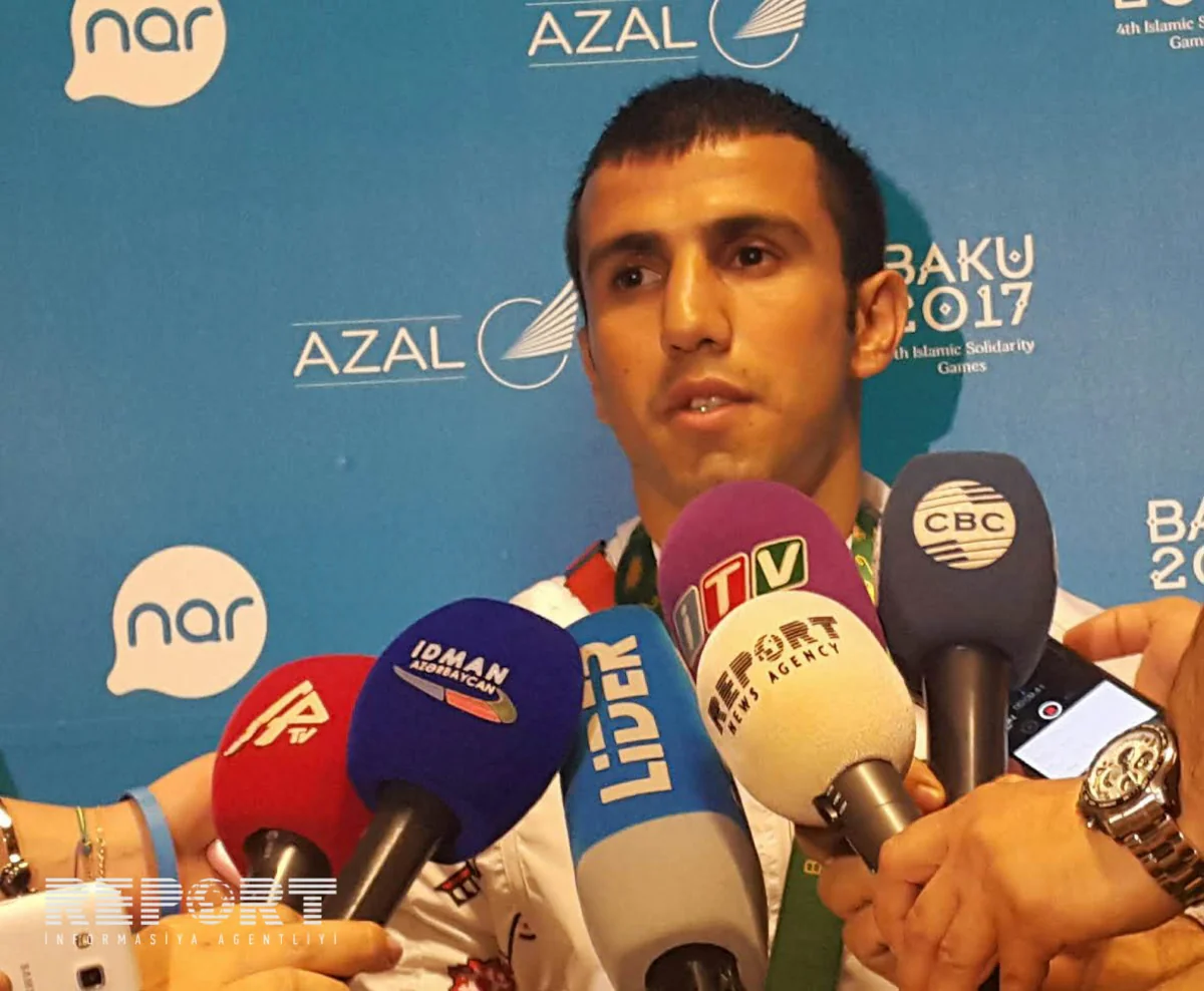 Cavid Çələbiyev: Qızıl medal qazanacağıma inanırdım