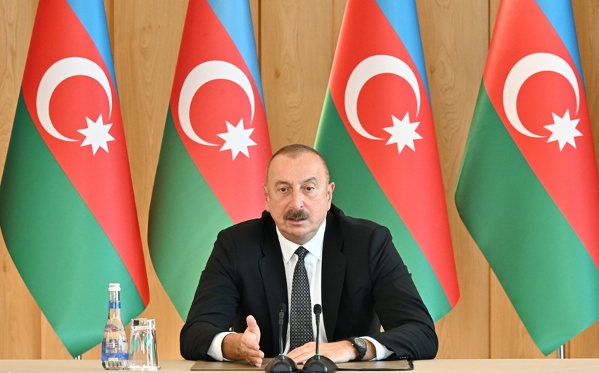 Prezident: Bizim Xəzər dənizi kimi çox nəhəng bir enerji mənbəyimiz var