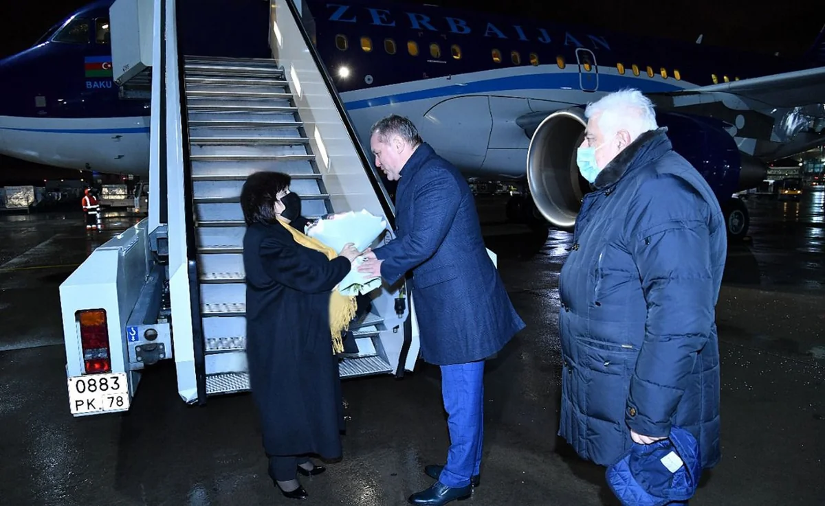 Azerbaijani parliament speaker arrives in Russia 