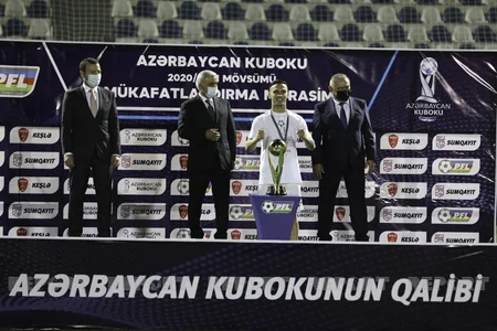 Кешле вручили Кубок Азербайджана